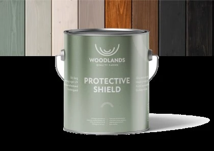 Woodlands Blokhut Beits Intense Night 1L - Afbeelding 2